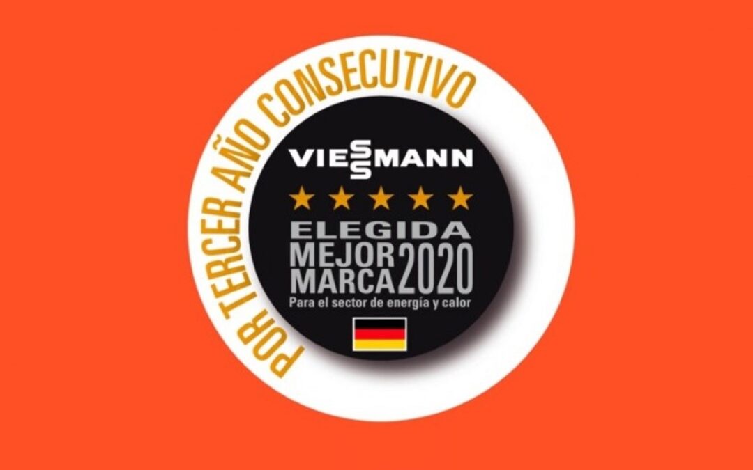 Viessmann elegida mejor marca del año por los consumidores alemanes en el sector de energía y calor por tercer año consecutivo.